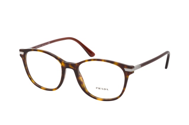 Prada PR 02WV 01A1O1, including lenses, ROUND Glasses, FEMALE
