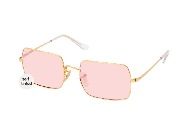 Ray-Ban Rectangle RB 1969 001/3E, SQUARE Sunglasses, UNISEX, available with prescription