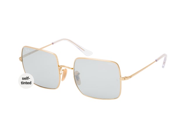 Ray-Ban Square RB 1971 001/W3, SQUARE Sunglasses, FEMALE, available with prescription