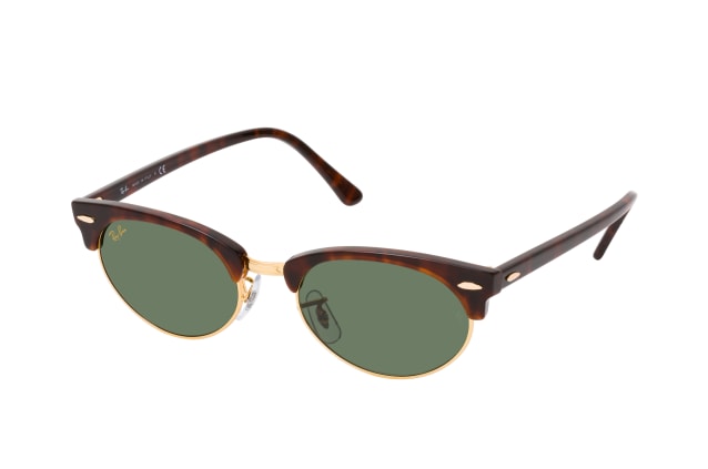 Ray-Ban Clubmaster Oval RB 3946 130431, ROUND Sunglasses, UNISEX, available with prescription