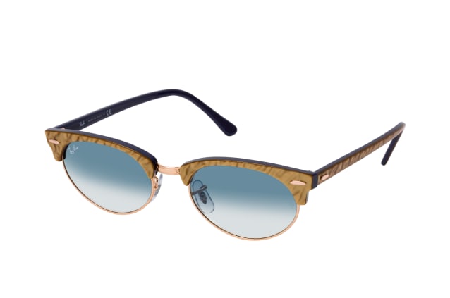 Ray-Ban Clubmaster Oval RB 3946 13063F, ROUND Sunglasses, UNISEX, available with prescription