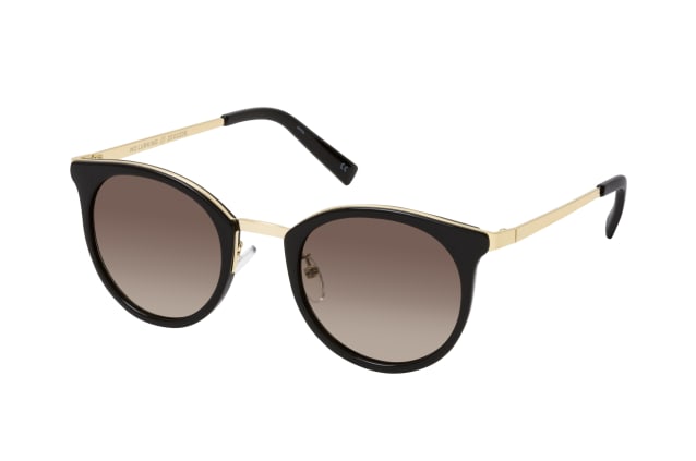 Le Specs No Lurking 2002206 black, ROUND Sunglasses, UNISEX, available with prescription
