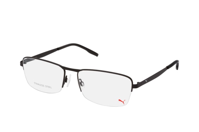 Puma PE 0132O 001, including lenses, RECTANGLE Glasses, MALE