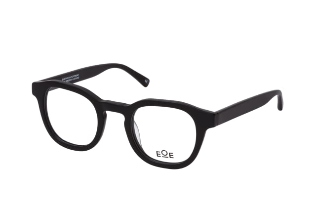 EOE Nalta Northern Black Matte, including lenses, ROUND Glasses, UNISEX