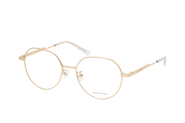 Bottega Veneta BV 1076OA 002, including lenses, ROUND Glasses, FEMALE