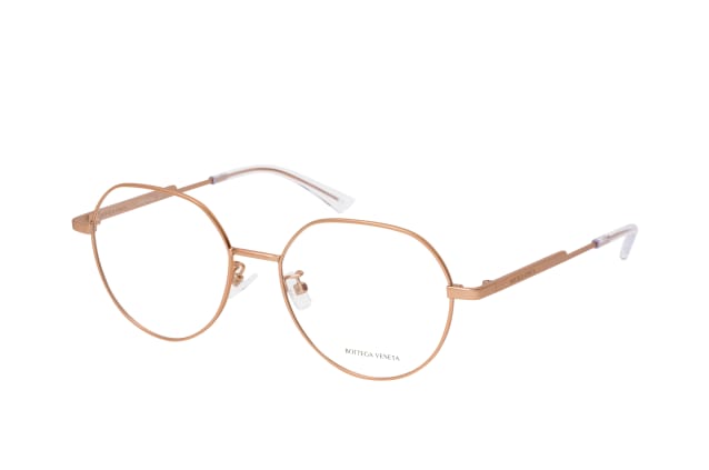Bottega Veneta BV 1076OA 001, including lenses, ROUND Glasses, FEMALE