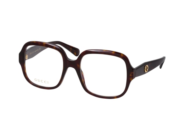 Gucci GG 0799O 002, including lenses, SQUARE Glasses, FEMALE