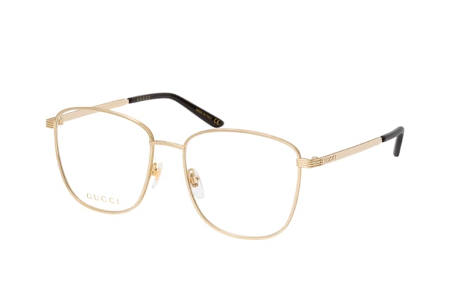 Gucci GG 0804O 001, including lenses, SQUARE Glasses, FEMALE