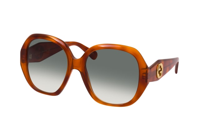 Gucci GG 0796S 003, ROUND Sunglasses, FEMALE