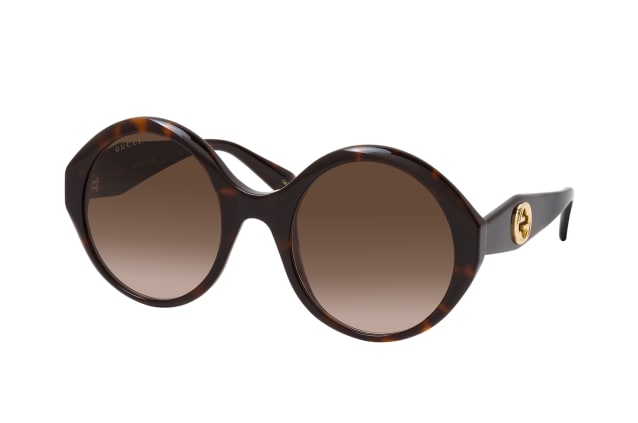 Gucci GG 0797S 002, ROUND Sunglasses, FEMALE