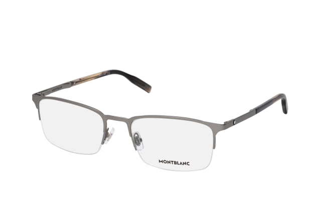 MONTBLANC MB 0117O 008, including lenses, RECTANGLE Glasses, MALE