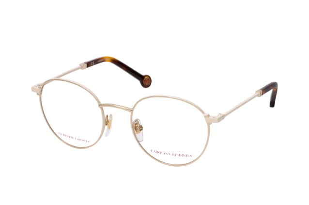 Carolina Herrera VHE 182L 0H32, including lenses, ROUND Glasses, FEMALE