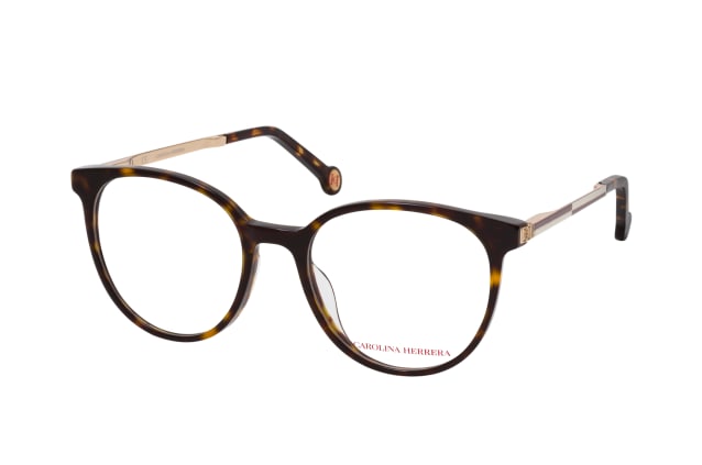 Carolina Herrera VHE 873 0722, including lenses, ROUND Glasses, FEMALE