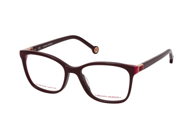 Carolina Herrera VHE 874V 09HB, including lenses, SQUARE Glasses, FEMALE