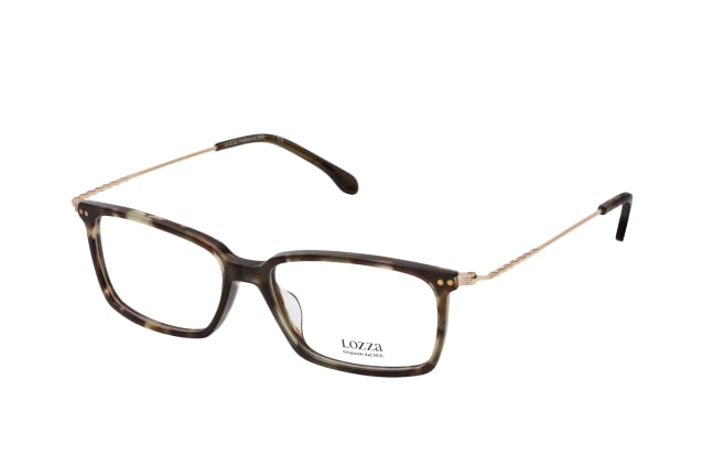 lozza padova 10 vl 4266 092i, including lenses, rectangle glasses, male