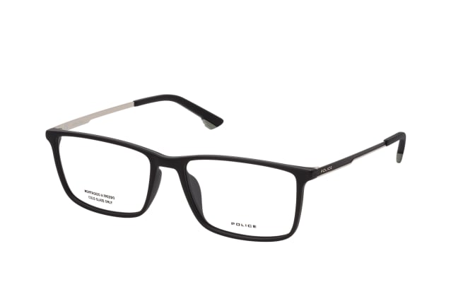 Police VPLB 48 0U28, including lenses, RECTANGLE Glasses, MALE