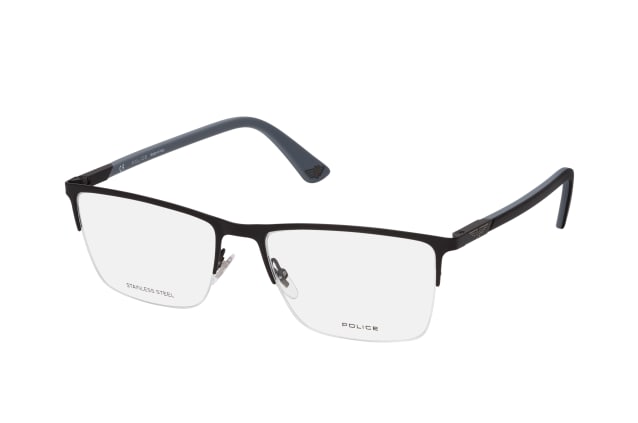 Police Duel 1 VPLB 54 0S08, including lenses, RECTANGLE Glasses, MALE