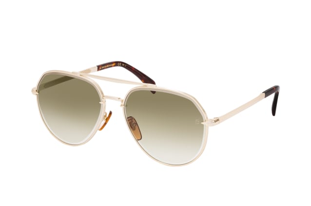 David Beckham DB 7037/G/S 06J, AVIATOR Sunglasses, MALE