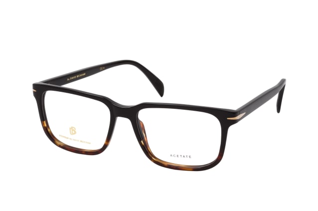 David Beckham DB 1022 37N, including lenses, SQUARE Glasses, MALE