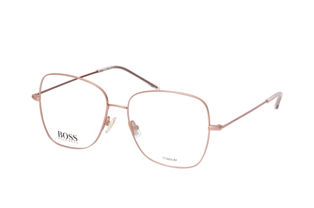 BOSS BOSS 1214 G1C, including lenses, SQUARE Glasses, FEMALE
