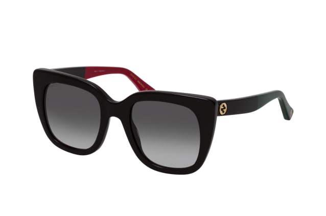 Gucci GG 0163S 003, BUTTERFLY Sunglasses, FEMALE, available with prescription