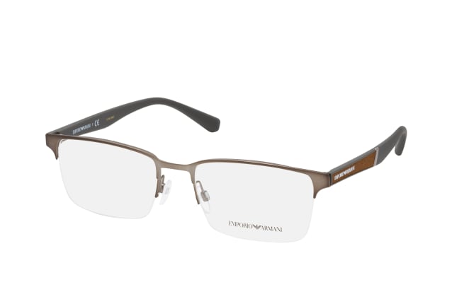 Emporio Armani EA 1113 3003, including lenses, RECTANGLE Glasses, MALE