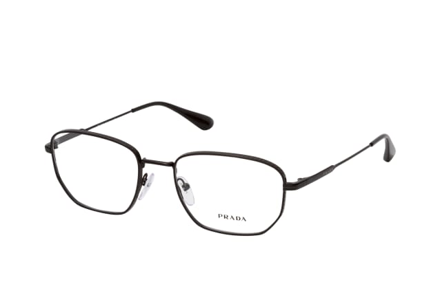 Prada PR 52WV 1AB1O1, including lenses, SQUARE Glasses, MALE