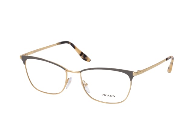 Prada PR 57WV 03H1O1, including lenses, SQUARE Glasses, FEMALE