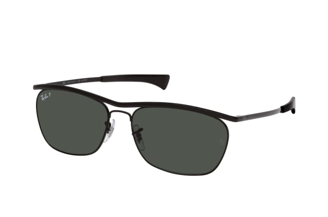 Ray-Ban Olympian II RB 3619 002/58, RECTANGLE Sunglasses, UNISEX, polarised