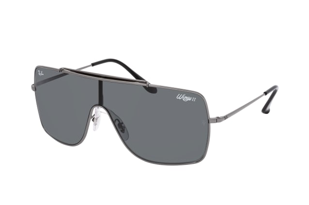 Ray-Ban WINGS II RB 3697 004/87, SINGLELENS Sunglasses, MALE