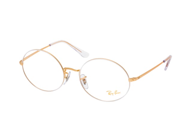 Ray-Ban Oval RX 1970V 3104, including lenses, ROUND Glasses, UNISEX