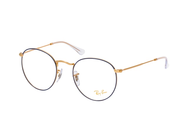 Ray-Ban Round Metal RX 3447V 3105 L, including lenses, ROUND Glasses, UNISEX