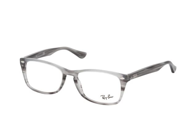 Ray-Ban RX 5228M 8055, including lenses, RECTANGLE Glasses, UNISEX