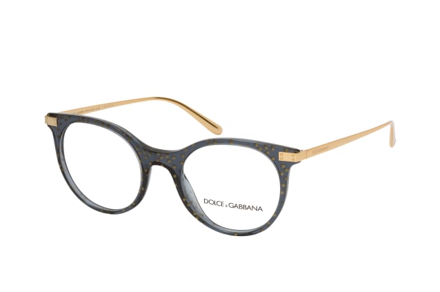 Dolce&Gabbana DG 3330 3210, including lenses, ROUND Glasses, FEMALE