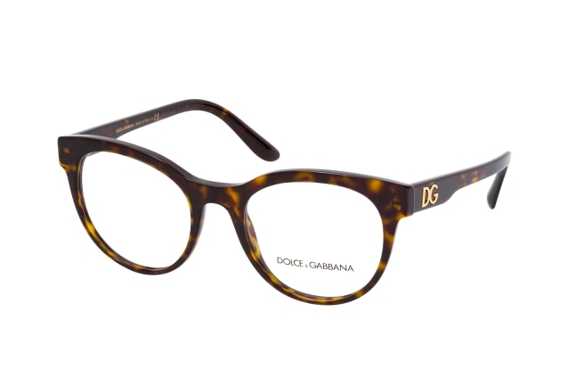 Dolce&Gabbana DG 3334 502, including lenses, ROUND Glasses, FEMALE