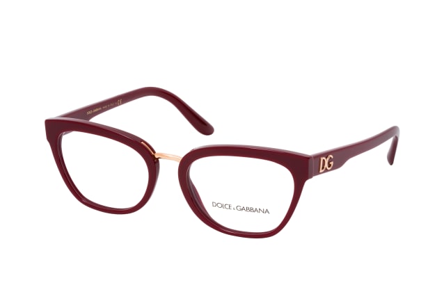 Dolce&Gabbana DG 3335 3091, including lenses, BUTTERFLY Glasses, FEMALE