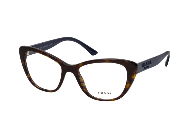Prada PR 04WV 2AU1O1, including lenses, BUTTERFLY Glasses, FEMALE