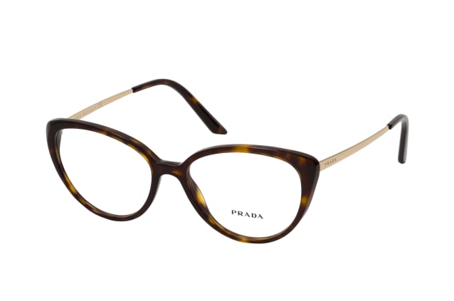 Prada PR 06WV 2AU1O1, including lenses, ROUND Glasses, FEMALE