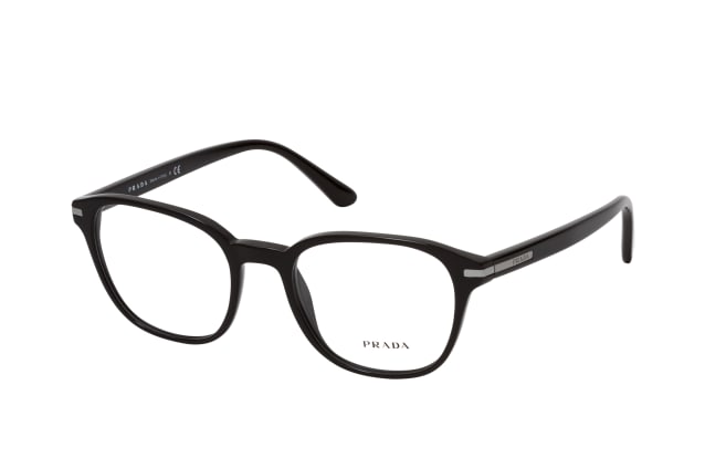 Prada PR 12WV 1AB1O1, including lenses, SQUARE Glasses, MALE