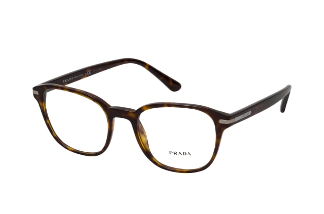 Prada PR 12WV 2AU1O1, including lenses, SQUARE Glasses, MALE