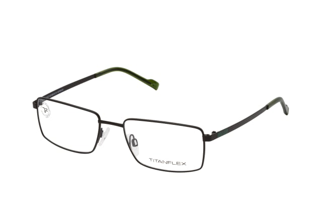 TITANFLEX 820854 10, including lenses, RECTANGLE Glasses, MALE