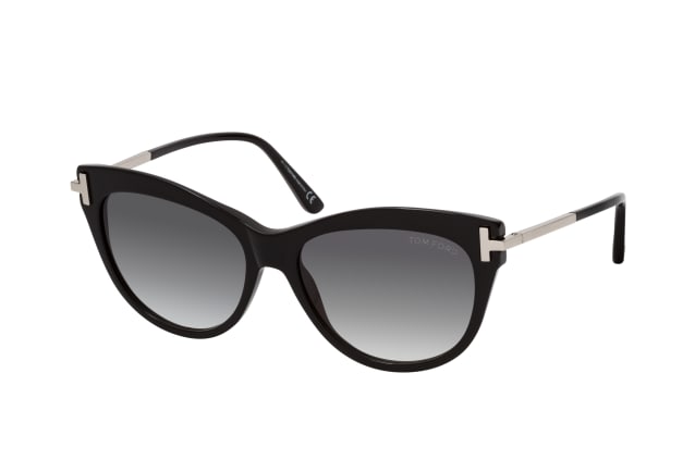Tom Ford Kira FT 0821 01B, BUTTERFLY Sunglasses, FEMALE, available with prescription