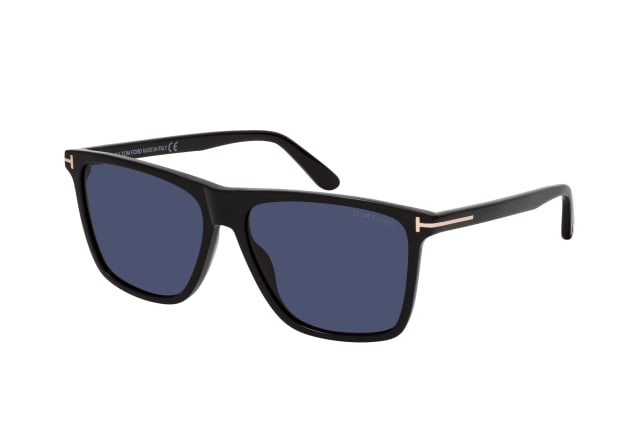 Tom Ford Fletcher FT 0832 01V L, SQUARE Sunglasses, MALE