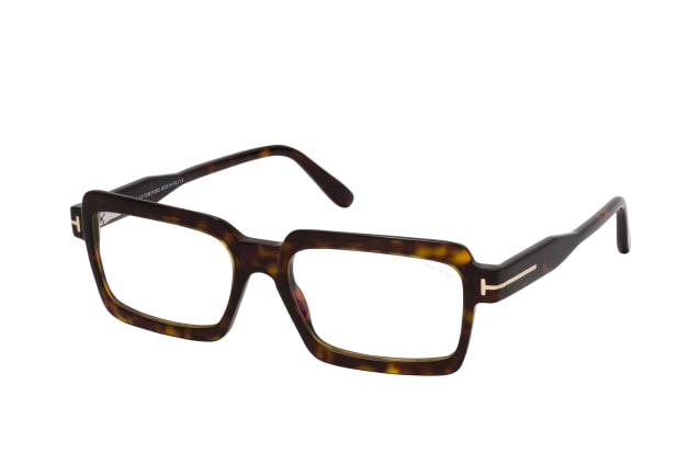 Tom Ford FT 5711-B 052, including lenses, RECTANGLE Glasses, FEMALE