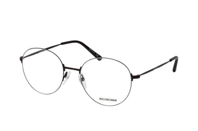 Balenciaga BB 0035O 001, including lenses, ROUND Glasses, UNISEX