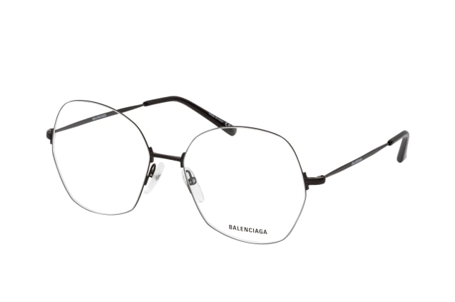 Balenciaga BB 0014O 001, including lenses, ROUND Glasses, UNISEX