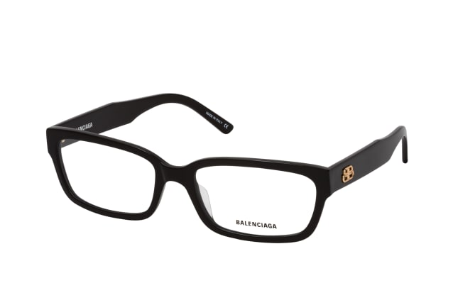 Balenciaga BB 0065O 001, including lenses, RECTANGLE Glasses, FEMALE