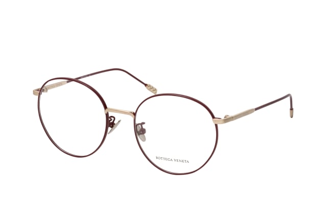 Bottega Veneta BV 0214O 003, including lenses, ROUND Glasses, FEMALE