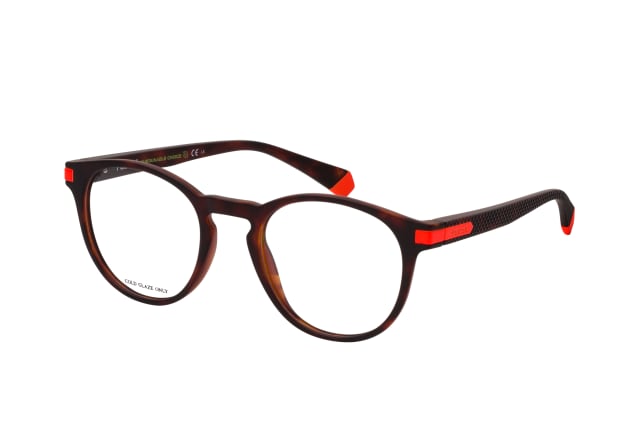 Polaroid PLD D418 N9P, including lenses, ROUND Glasses, UNISEX