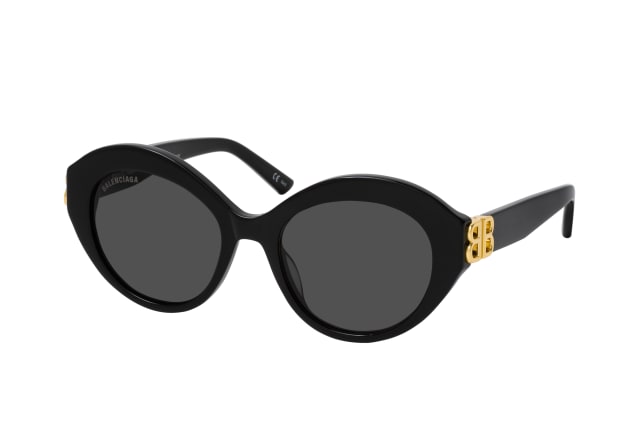Balenciaga BB 0133S 001, ROUND Sunglasses, FEMALE, available with prescription Balenciaga BB 0133S 001, ROUND Sunglasses, FEMALE, available with prescription